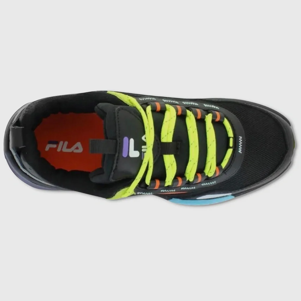 Fila‎ Zagari Viz Shoes / Sneakers - NEW Womens 7 Black / Multi - #47759-ZZ1